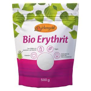 Produkt Bio Erythrit Birkengold 500 g ohne Zucker
