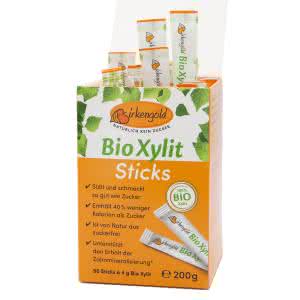 Bio Xylit Sticks im Karton 50 Stück Birkenzucker Xylitol