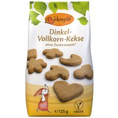 Produkt Dinkel-Vollkorn-Kekse mit Xylit 125 g ohne zugesetzten Zucker