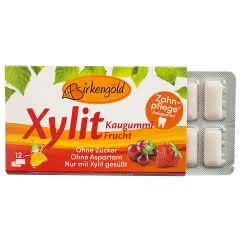 Produkt Xylit Kaugummi Frucht Birkengold